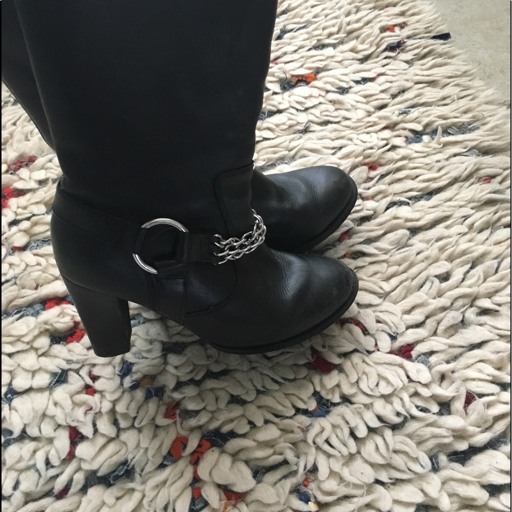 Women’s Harley Davidson Leather Boots Size 8